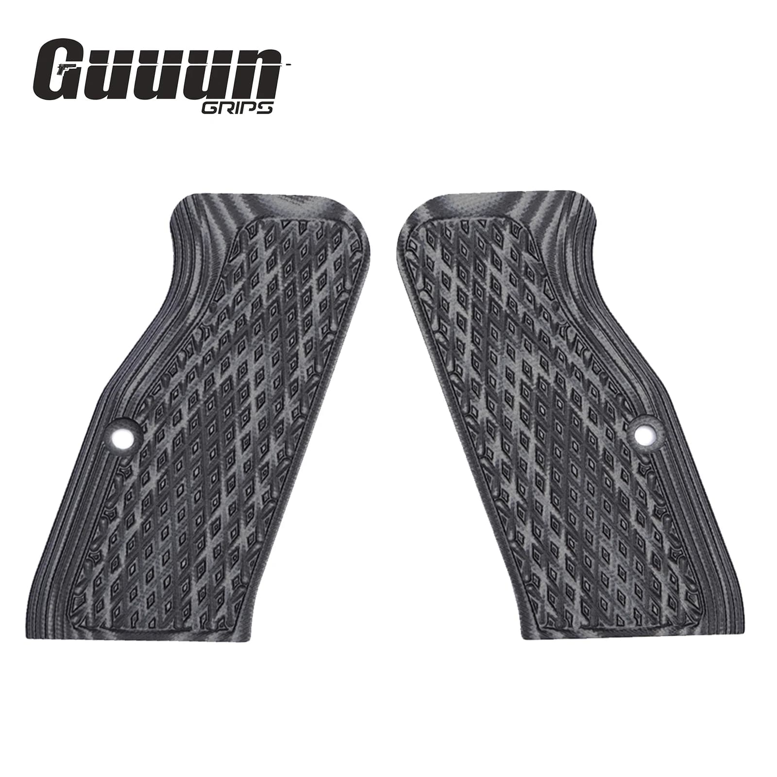 Guuun G10 Poignées pour Grand Cadre Tanfogvolets, Coupe Diamant Bergame Taille Moyenne