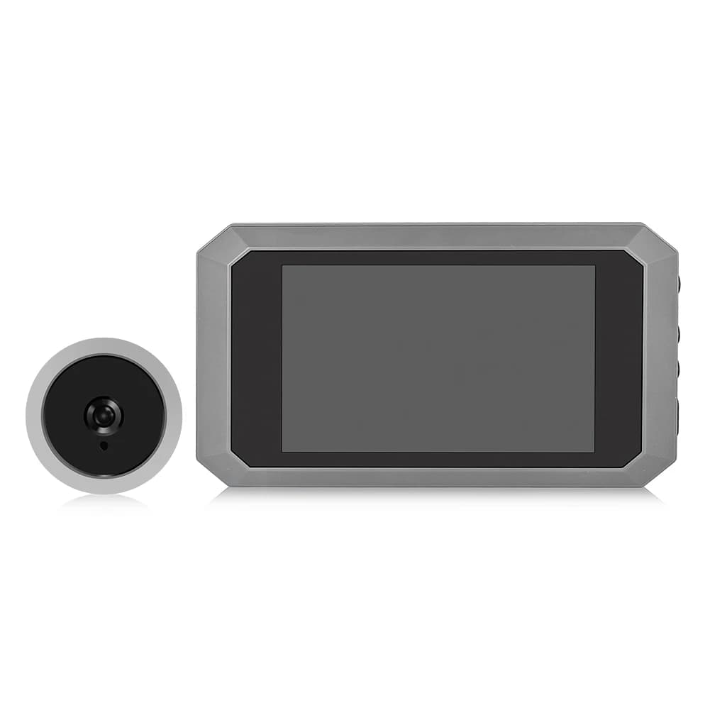 Visionneuse de porte numérique vidéo, œil magique, viseur électronique, enregistrement de photos, ba