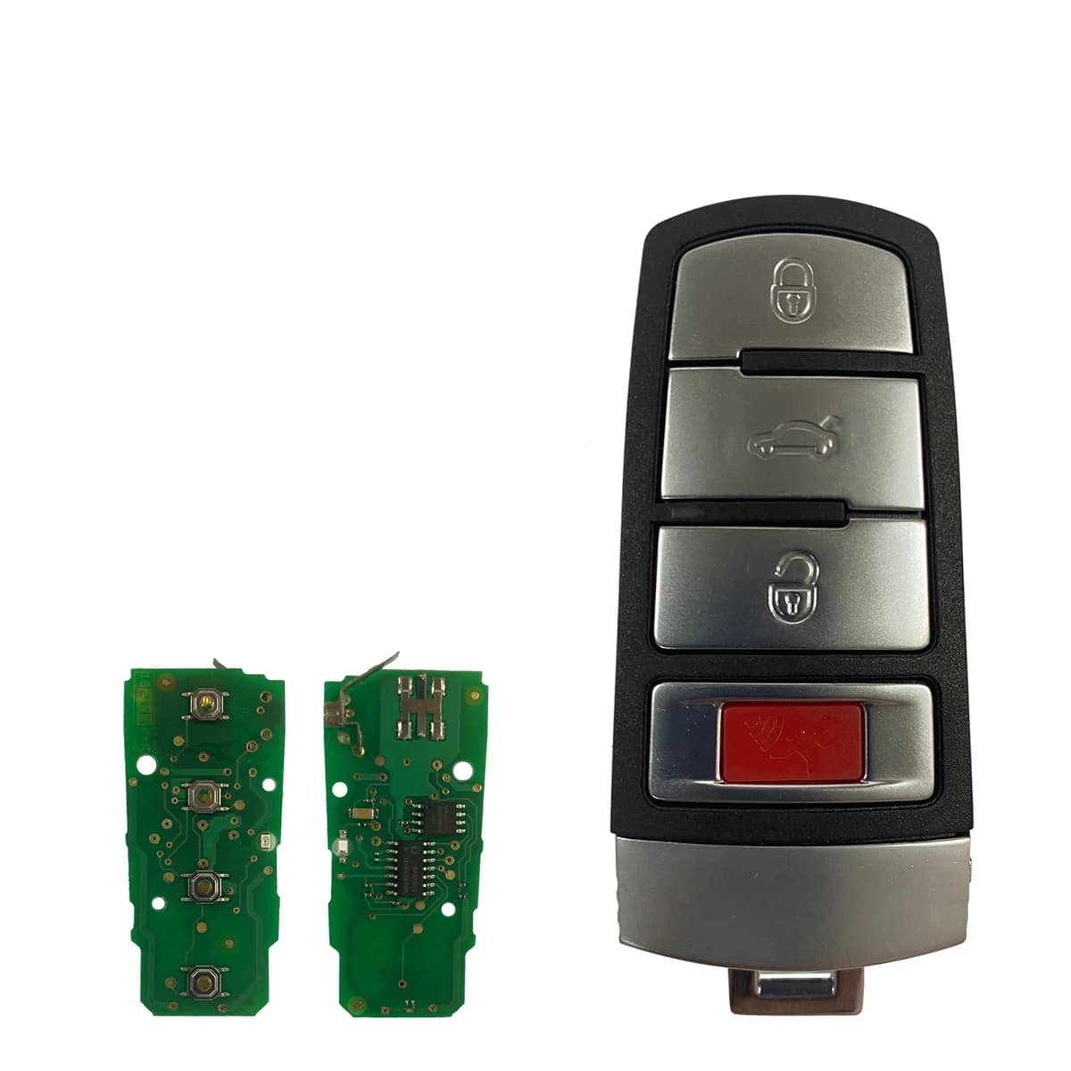 Okey – clé de voiture télécommandée, 3 + 1 boutons, 315MHz ID48, pour VW Volkswagen Passat 2006 – 20