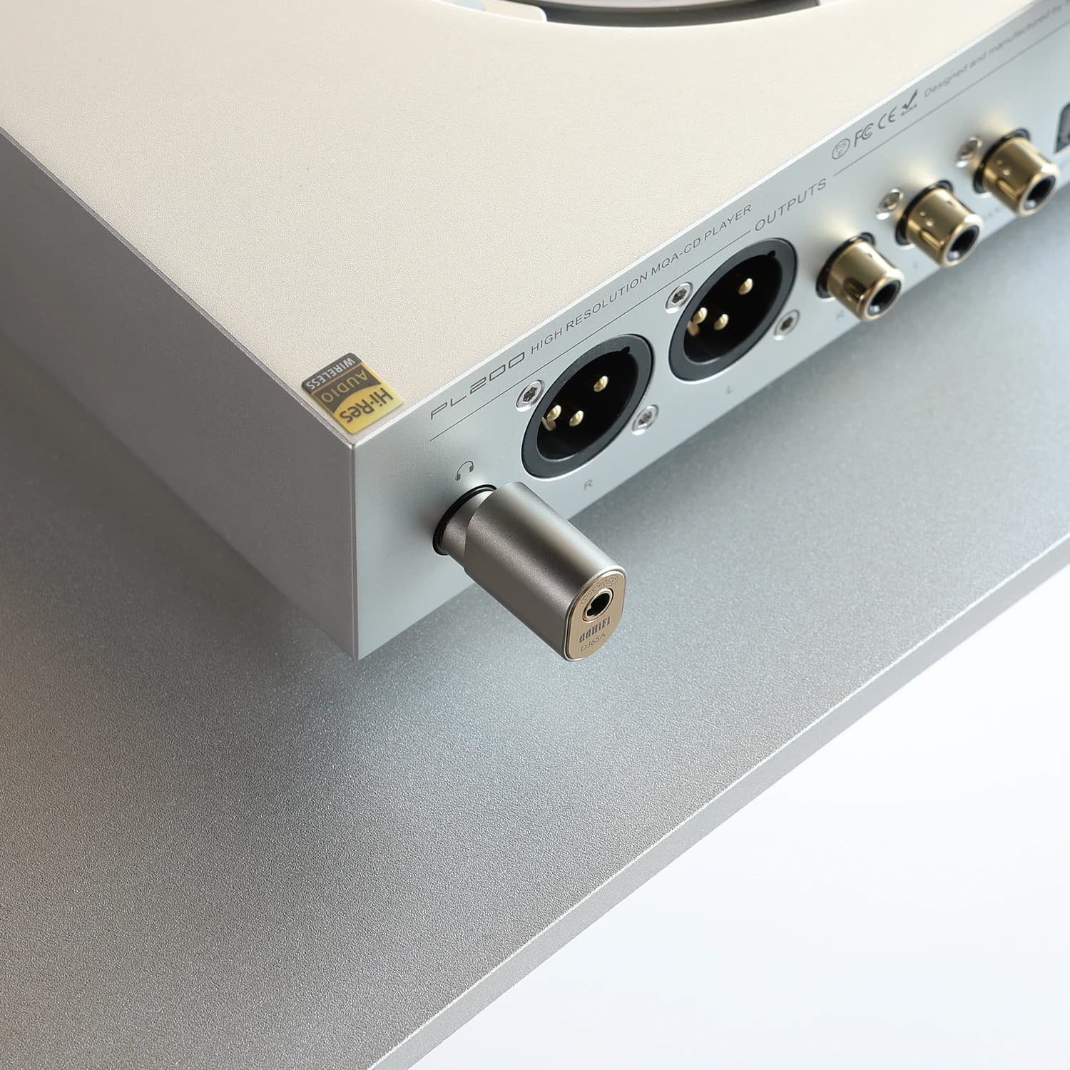 DDHiFi-Adaptateur DJ65A AL 3.5mm femelle vers 6.35mm mâle, pour écouteurs HiFi, casque, cuivre OCC h