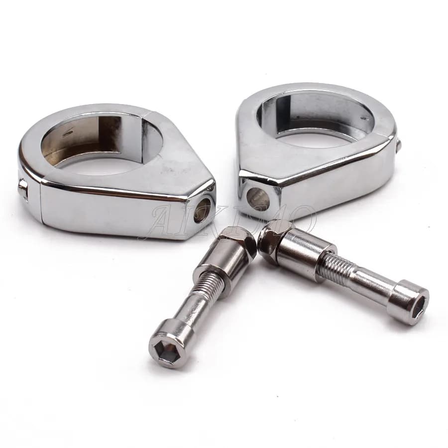 Support de relocalisation de clignotant de moto 39mm 41mm 49mm, support de pince de fourche pour Har