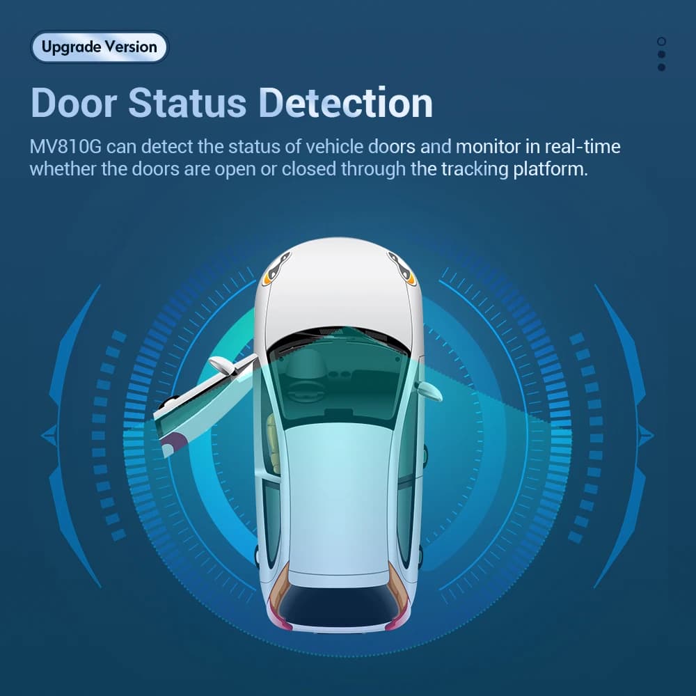 GPS Rastreador voiture 4G GPS Tracker MiCODUS MV810G 9-95V porte ouverte alerte coupure carburant Mi