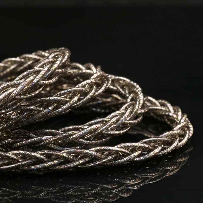 Câble de mise à niveau HIFI IEM ivipQ-537 avec 0.78 2PIN/MMCX, applicable pour AKG MOONDROP x Crinac
