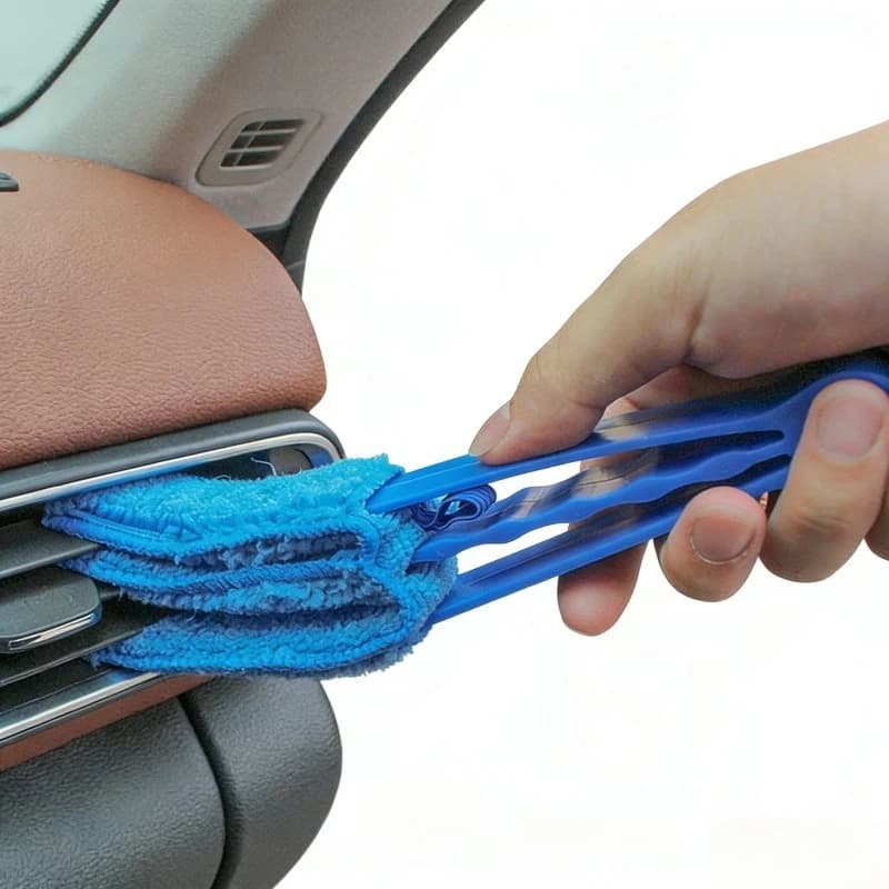 Brosse de nettoyage domestique, dépoussiéreur, outils de nettoyage, microfibre amovible lavable en m
