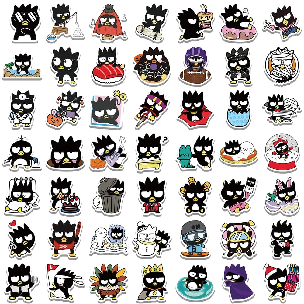 Autocollant de dessin animé Sanrio, étiquette Scrapbooking, pour ordinateur portable, Skateboard, vo