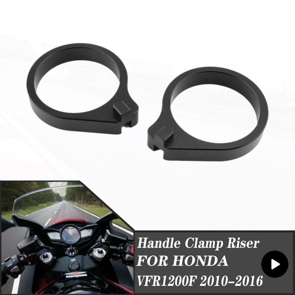 Poignée de rehaussement du guidon, élévateur 12mm, VFR sous F VFR1200 F, accessoires moto pour HONDA