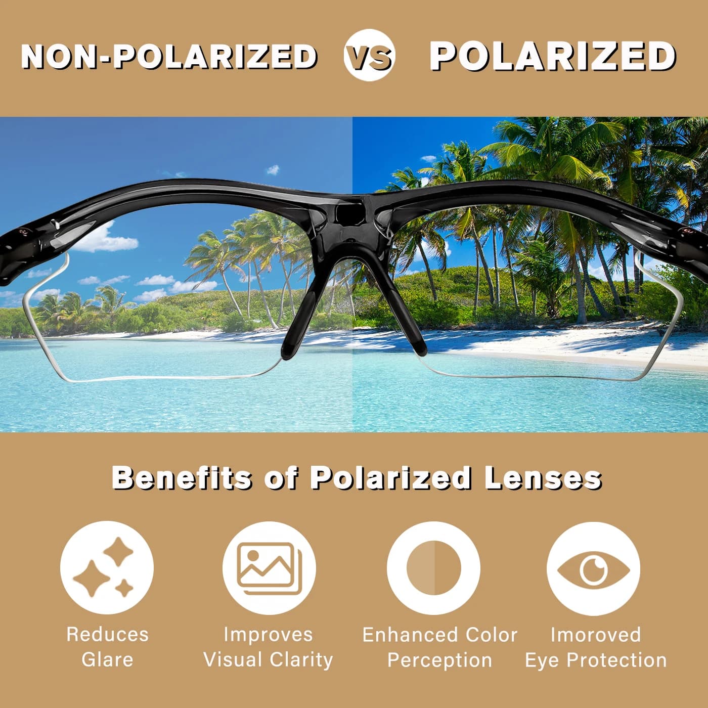 Lentilles de remplacement polarisées anti-rayures, pour lunettes de soleil Oakley Radar EV XS Path O