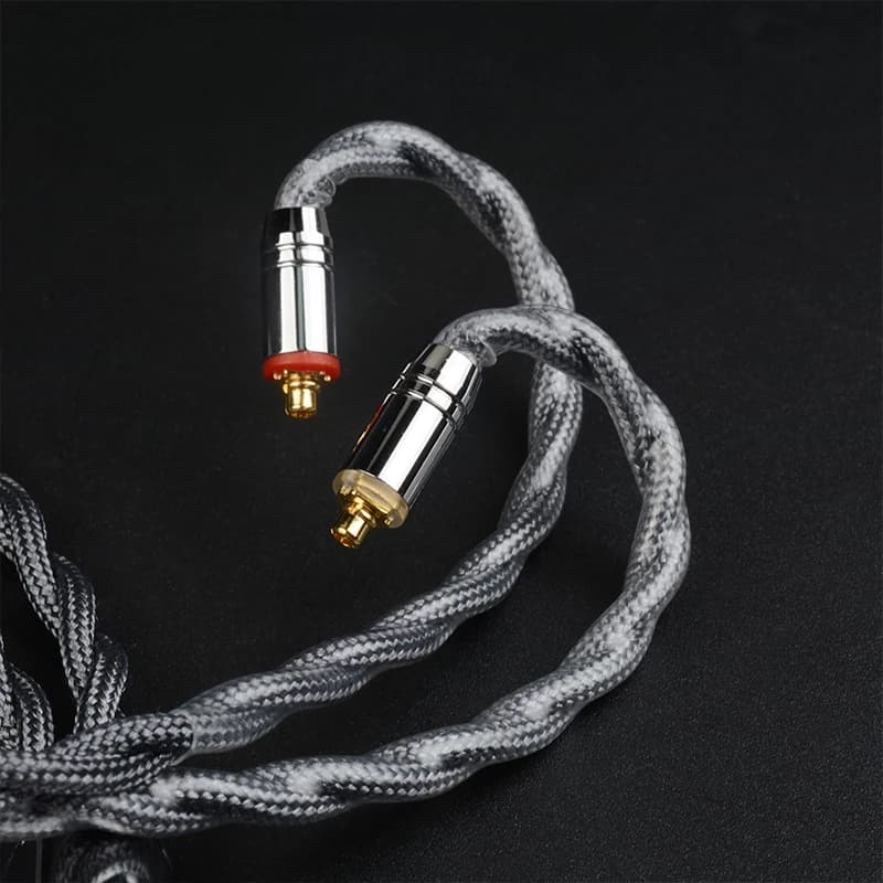 NICEHCK GreyRhino 6N OCC câble d'écouteurs HiFi en cuivre 3.5/2.5/4.4mm MMCX/2Pin pour HOLA Zero KAT