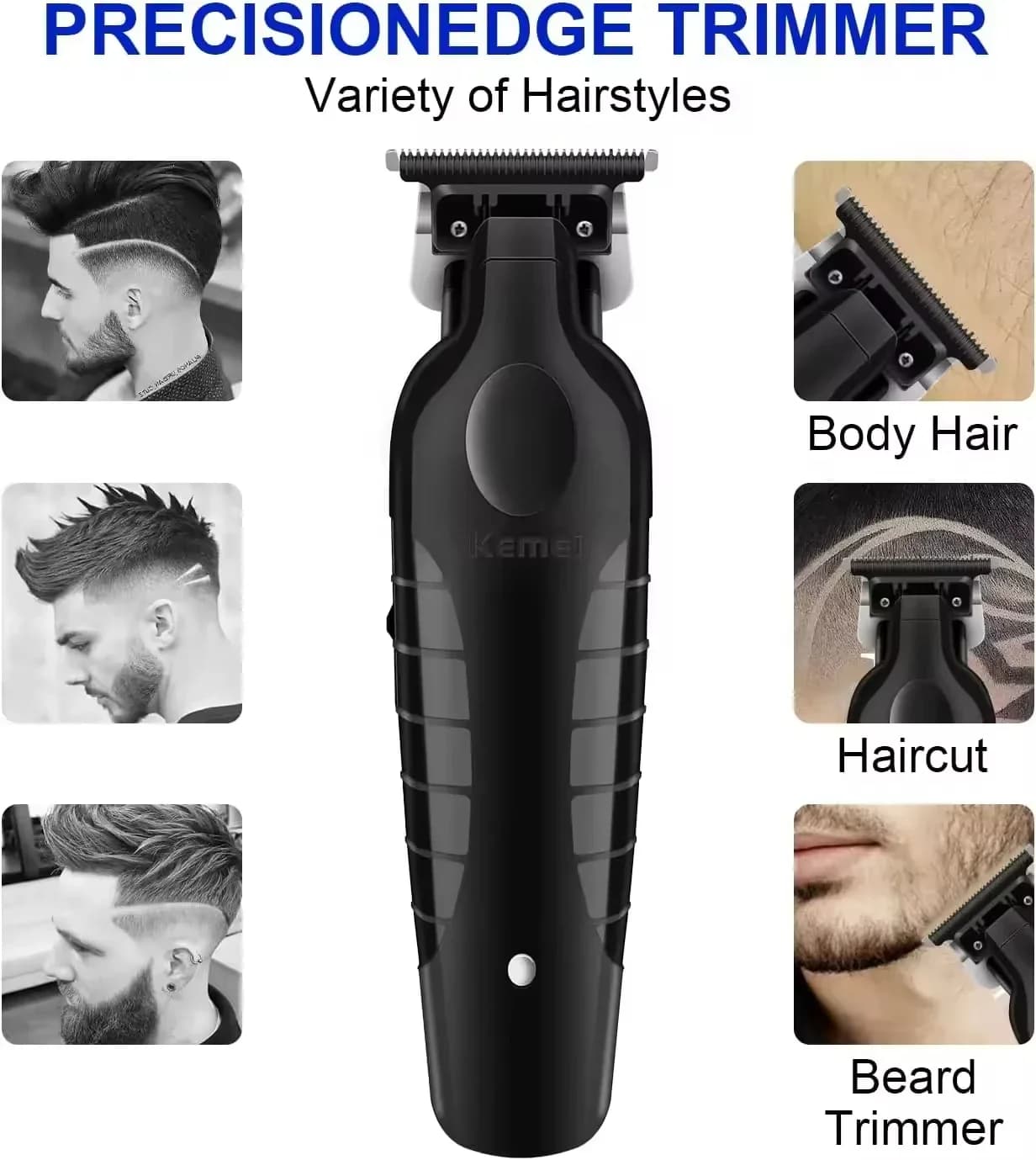 Kemei KM-2299 KM-2290 KM-1102 Professionnel Tondeuse À Cheveux Kit Rasoir Électrique Mâle Coupe De C