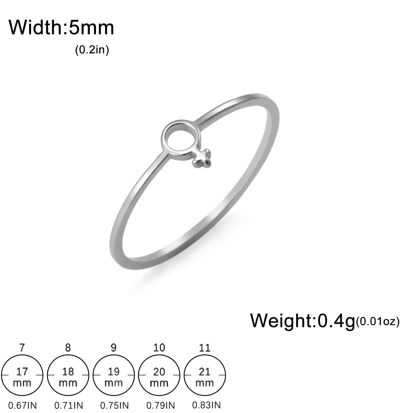 Cazador symbole de genre Gay lesbienne Hetero anneaux pour femmes hommes Couple bagues en acier inox