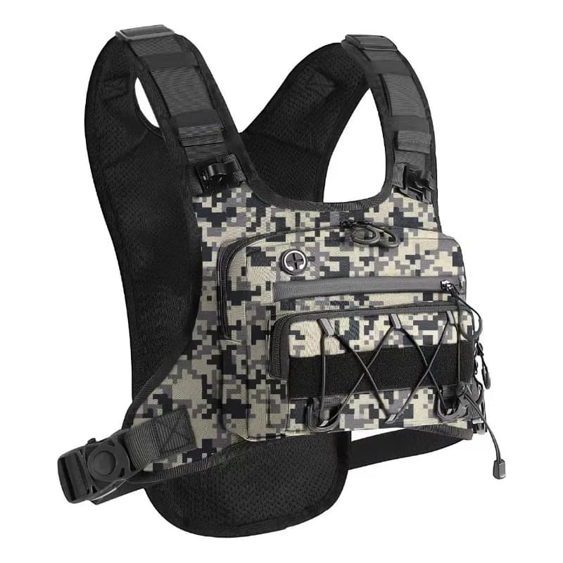 Sac bandoulière tactique imperméable pour homme – Idéal pour la course, les voyages, la randonnée et