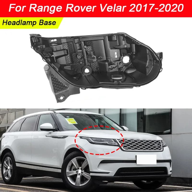 Base de phare pour Land Rover Range Rover Velar 2017 2018 2019 2020, Base arrière de voiture, phare 