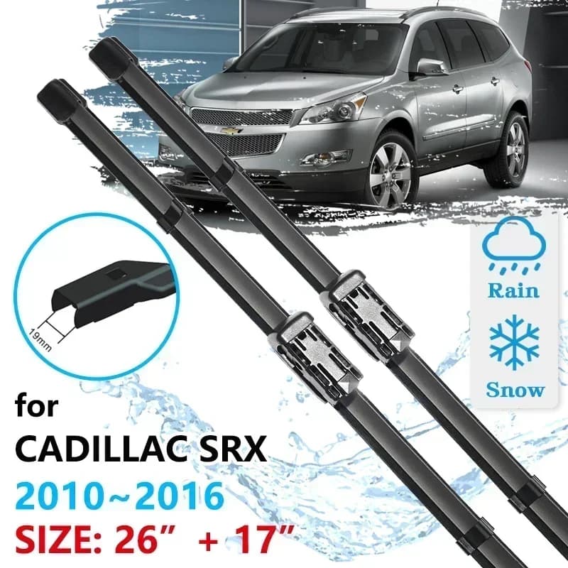 Pare-brise, accessoires de voiture, brosses de fenêtre, balais d'essuie-glace avant pour Cadillac SR