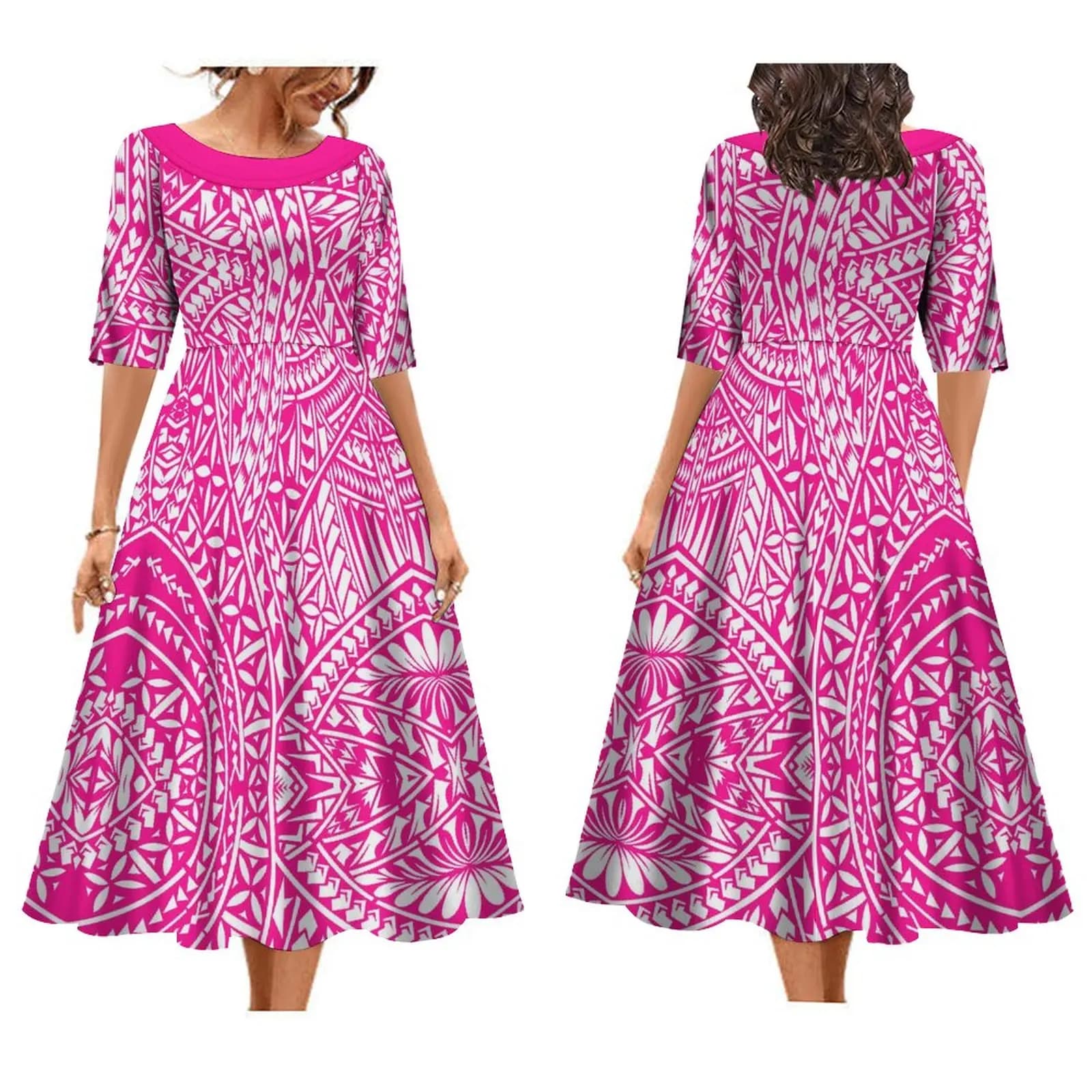 Robe d'été à manches courtes pour femmes, tissu doux de haute qualité, Art Maxi, été conforme, perso