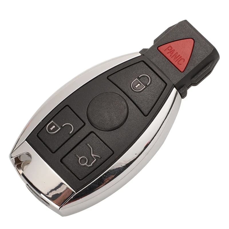 Clé de voiture intelligente à distance sans logo, 2/3/4 boutons, 433MHz, Style BGA, pour MB Mercedes