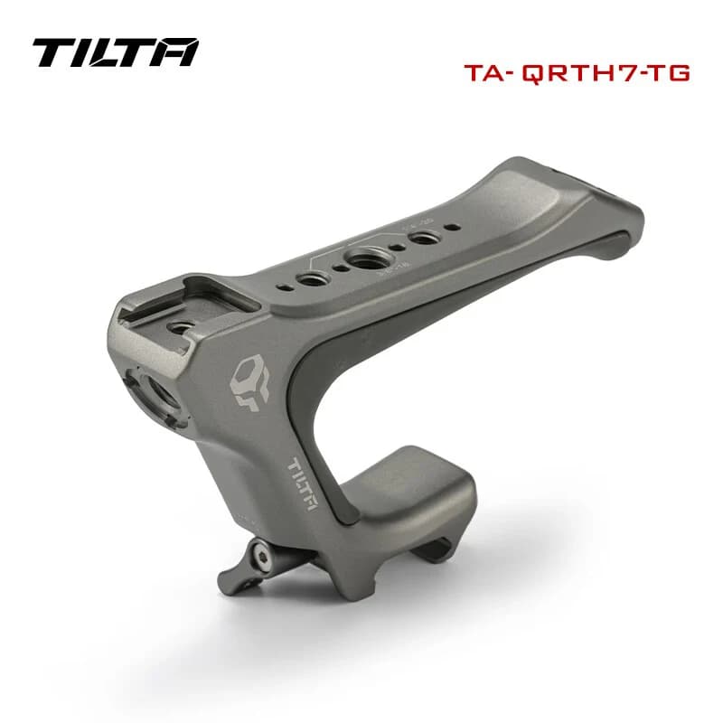 TILTA TA-QRTH7-B Poignée supérieure inclinable compacte NATO avec kit de rails Nato - Noir