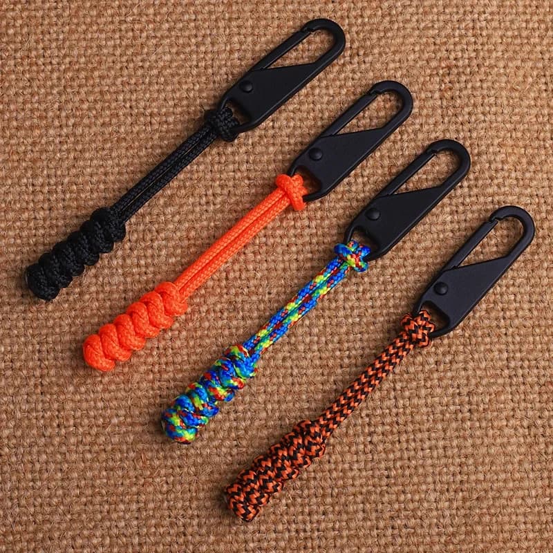 Extracteur de fermeture éclair de haute qualité, 5 pièces, cordon Durable et résistant à l'usure, fe