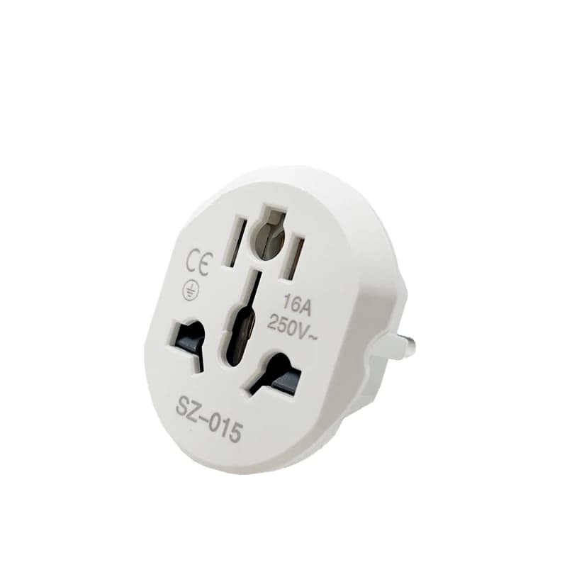 Adaptateur de prise EU, AU, UK, US vers prise EU, adaptateur de prise européenne, convertisseur d'ad