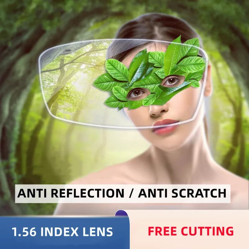 Eagwoo 1.56 lentilles de Prescription Index CR-39 lunettes asphériques en résine pour myopie/hypermé