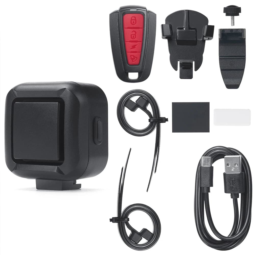 Alarme de vélo alarme de Vibration étanche USB charge télécommande 120 dB vélo moto alarme Protectio