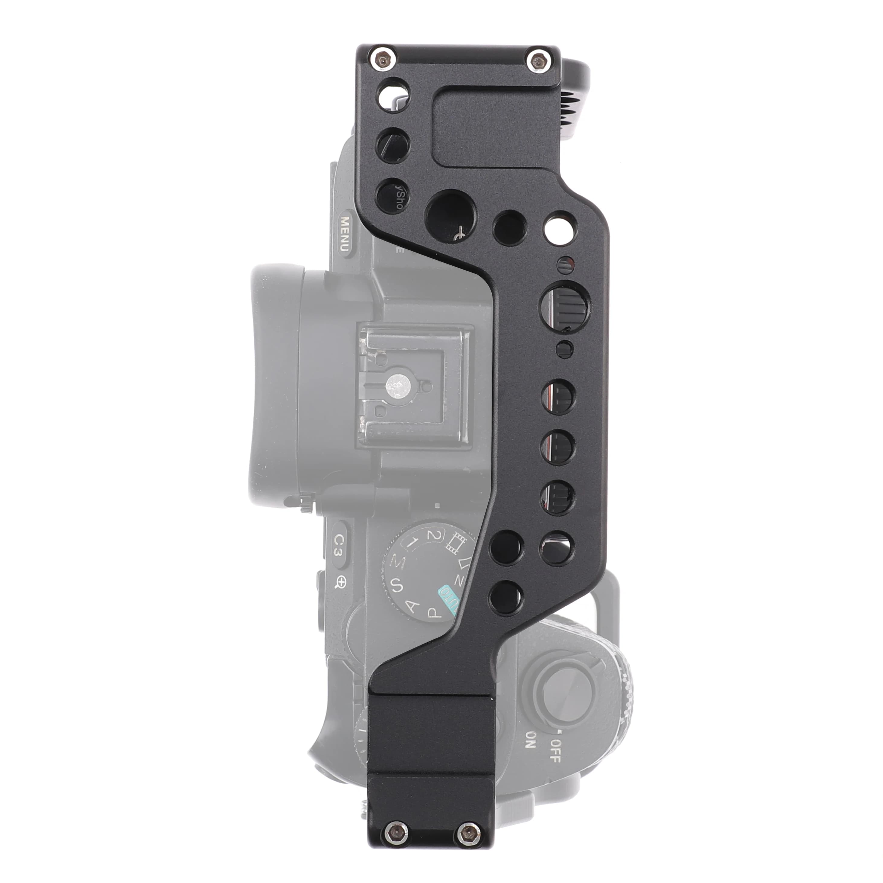 Cage de caméra pour Sony A9 A7RIII A7III A7M3, Cage de lapin en alliage d'aluminium avec support de 