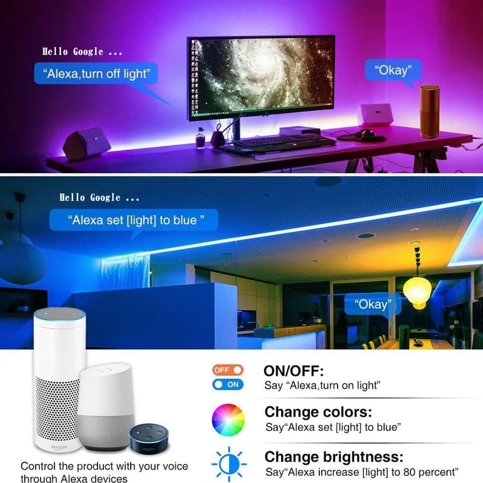 Magic Home-Contrôleur WiFi sans fil compatible Bluetooth, RGB, RGBW, IR, RF, LED, DC5V, 12V, 24V, WS