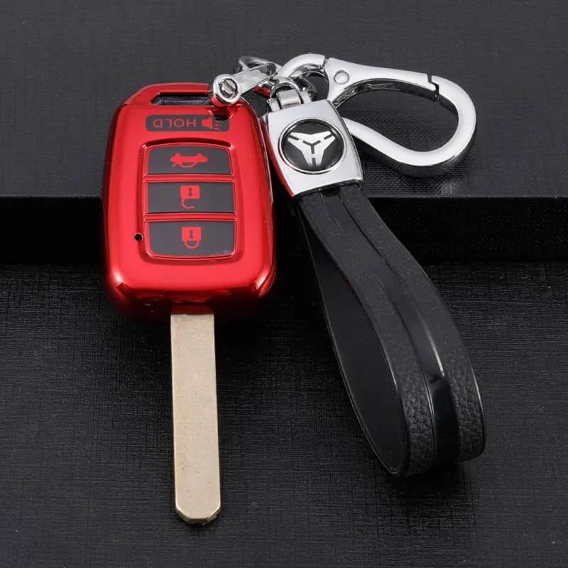 Coque de protection en TPU pour porte-clés, 4 boutons, pour Honda Accord CIVIC CRV Jazz HR-V HRV 201