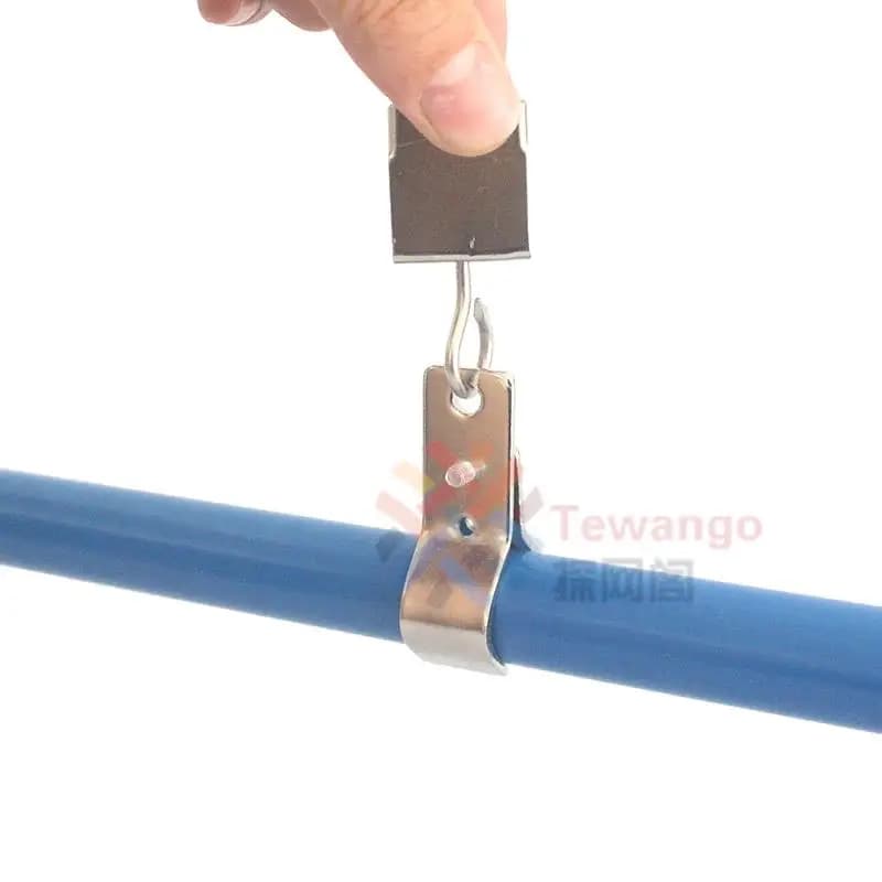 Poulie métallique + colliers de serrage suspendus, accessoires d'installation pour auvent ondulé, Pe