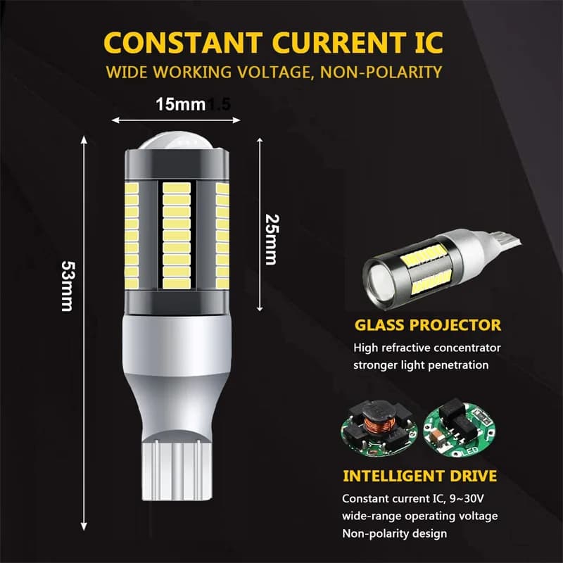 Ampoule LED pour Hyundai i20 N i20N 2021 2022 2023 2024 2025, clignotant arrière, arrière-up, plaque