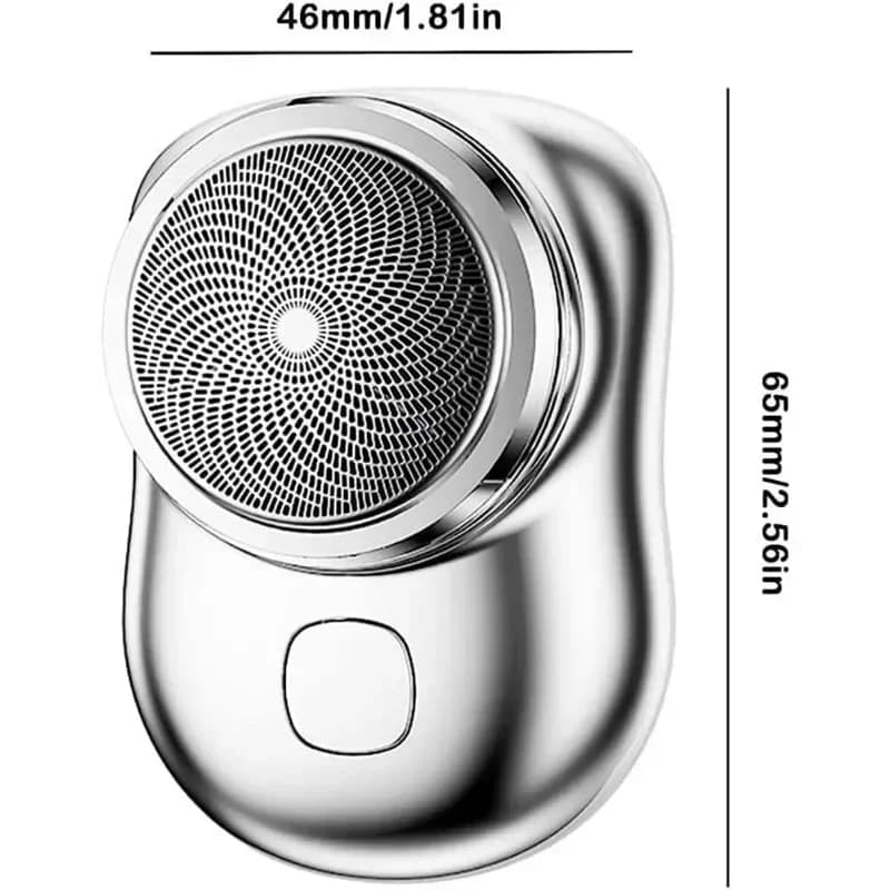 Rasoir de voyage portable avec chargement USB, affichage de puissance LED, mini rasoir électrique ét