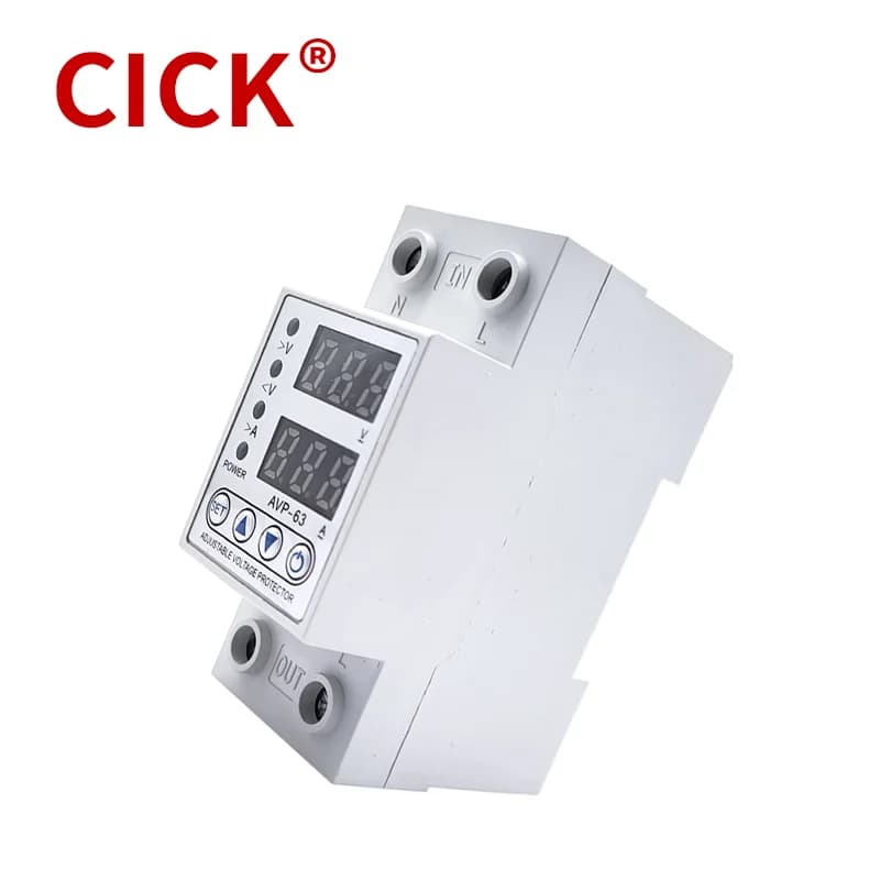 AVP 40A 63A 230V protecteur de réenclenchement de courant de surtension protection sous-tension avec