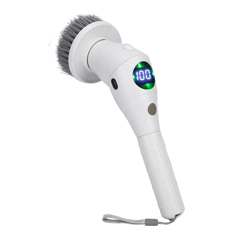 Brosse de nettoyage électrique multifonctionnelle 8 en 1, brosse de nettoyage domestique, salle de b