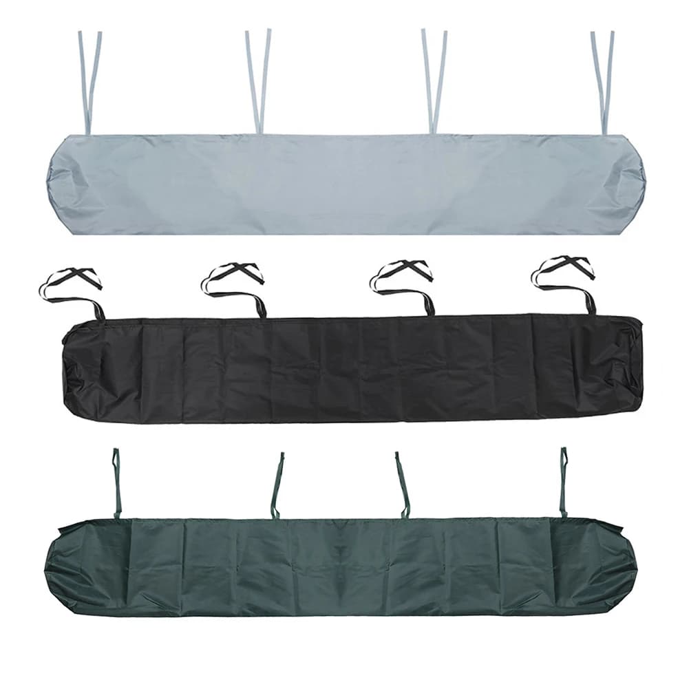 Housse de protection pour auvent de Patio, 7 tailles, sac de rangement pour hangar de pluie, Patio, 