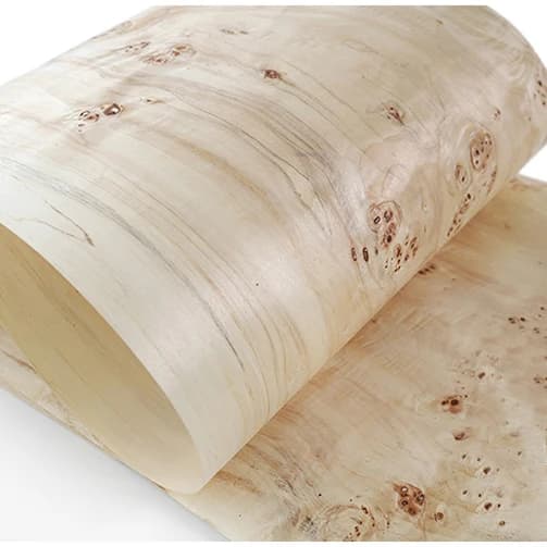 Facettes naturelles en bois de ronce, Mehz