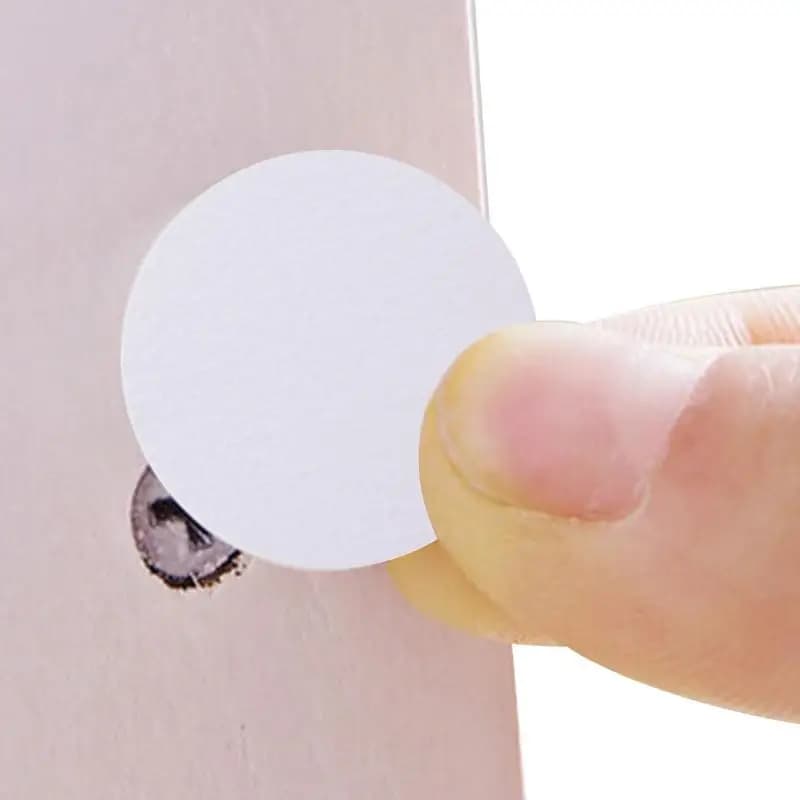 Autocollants auto-adhésifs pour couverture de vis de meubles, autocollants ronds en PVC pour bois, a