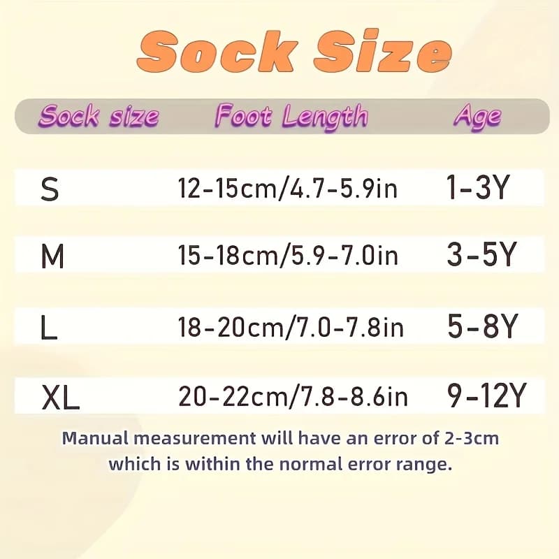 5 paires de chaussettes pour enfants dessin animé chaton mignon motif rayé toute l'année bébé garçon