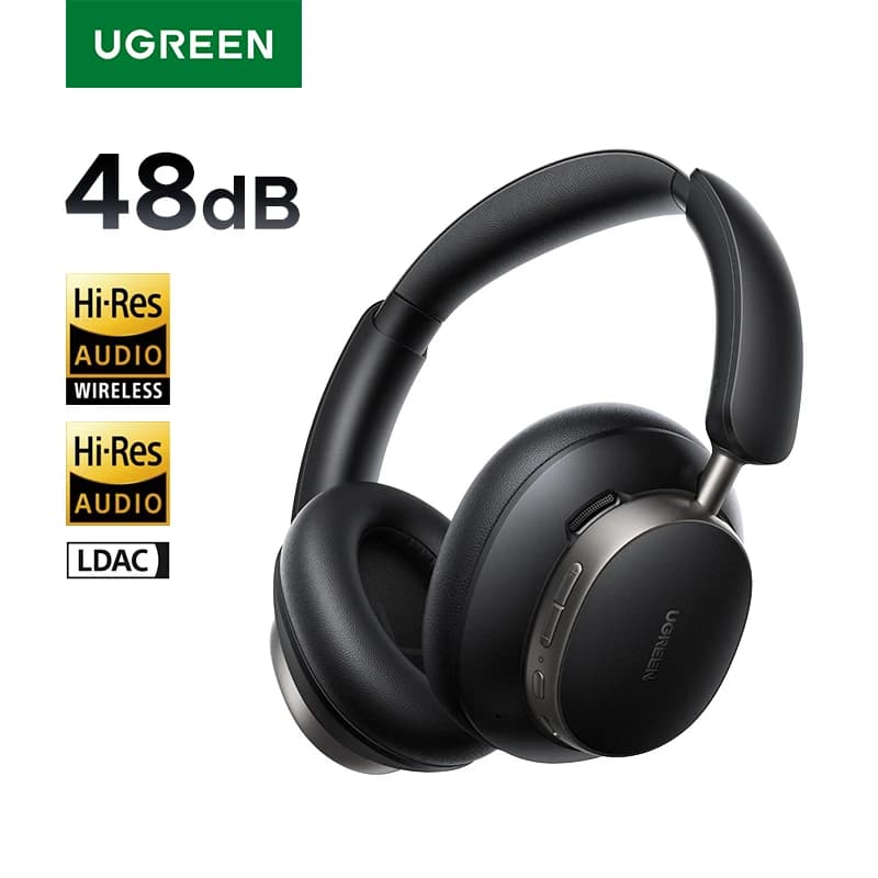 Écouteurs sans fil Bluetooth 48dB ANC, suppression Active du bruit, haute résolution LDAC, autonomie
