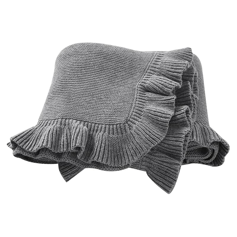 Couvertures en Tricot Solide pour Nouveau-né, Nourrisson, Enfants, Garçons, Bol, Poussette, Pépinièr
