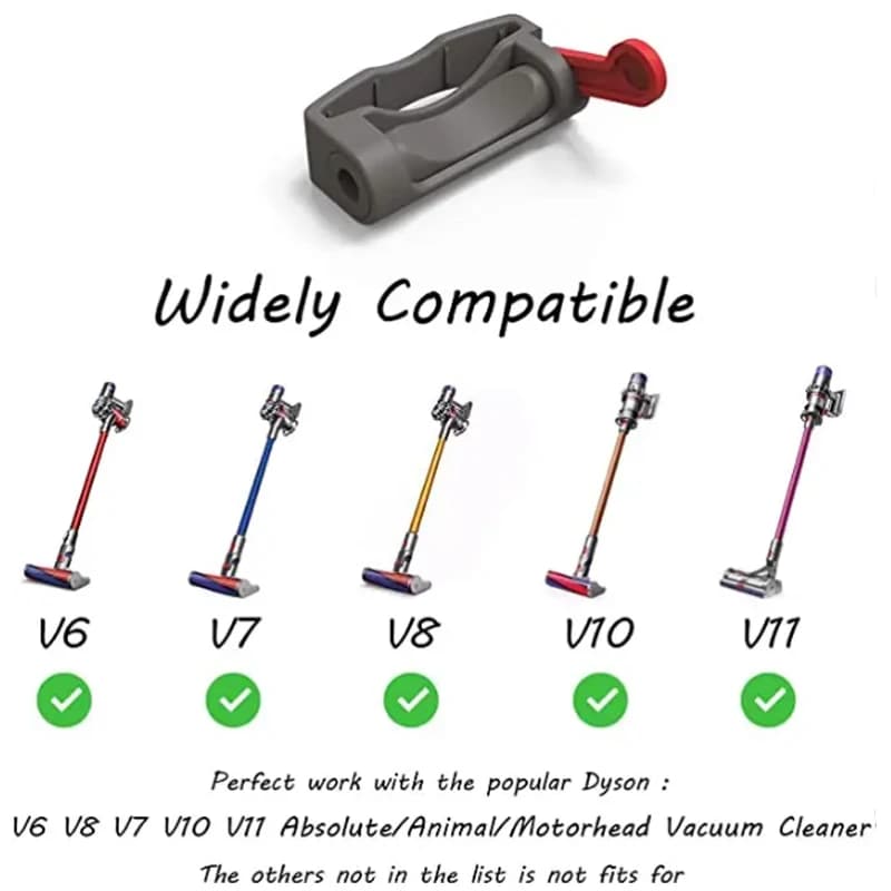 Verrouillage du commutateur pour aspirateur à main, pièces libres de vos mains, support à Clip de ve