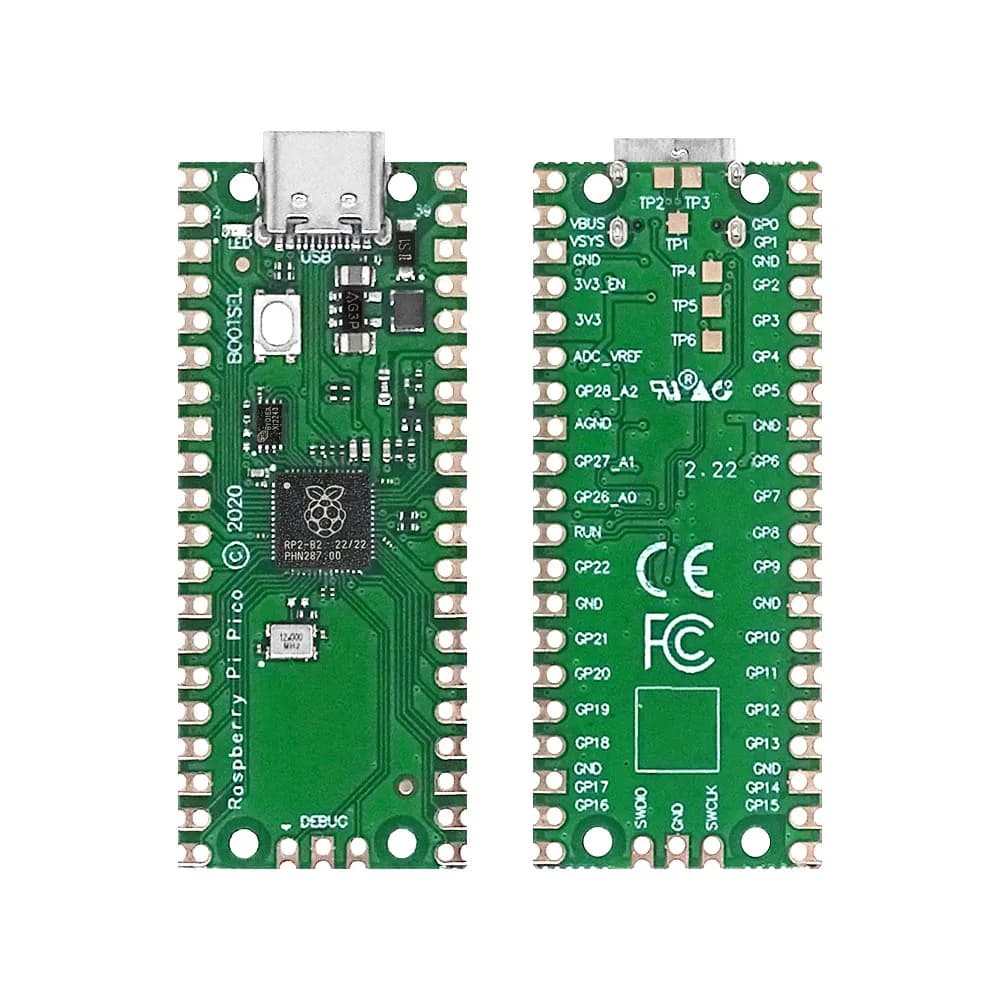 Carte de développement RP2040 PICO Raspberry Pi Raspberry PI W puce double cœur microPython