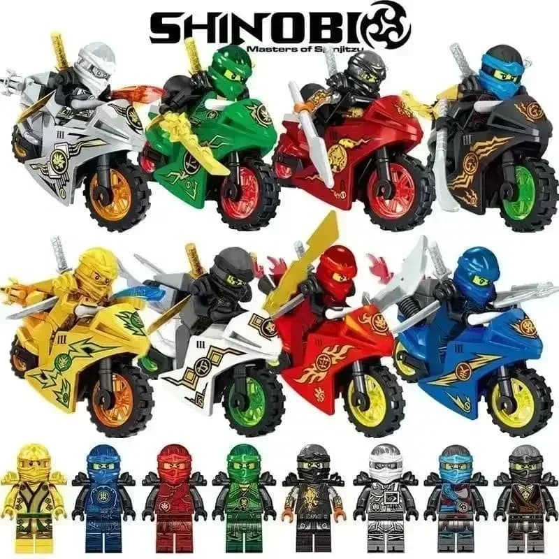 Blocs de construction du monastère de Spinjitzu, 1132 pièces, maison rouge, modèle de jouets, cadeau