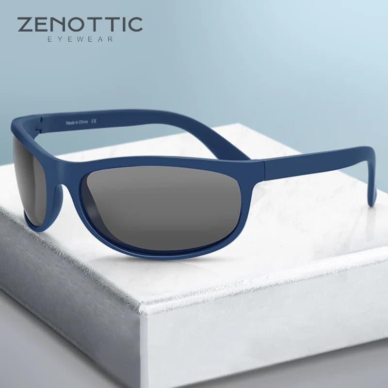 ZENOTTIC TR-90 lunettes de soleil polarisées flexibles hommes Sport de plein air lunettes de soleil 