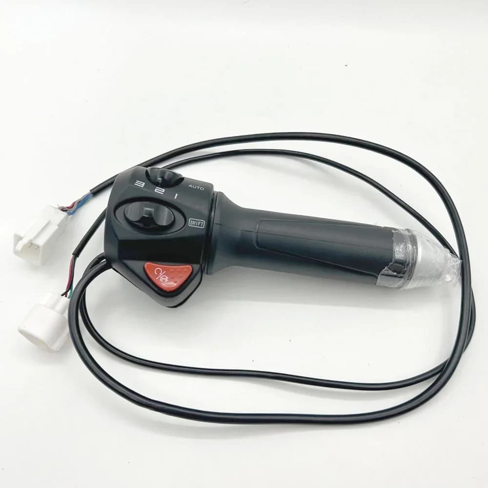 Boutons de commutation combinés gauche et droite, poignée rotative originale pour moto électrique, a