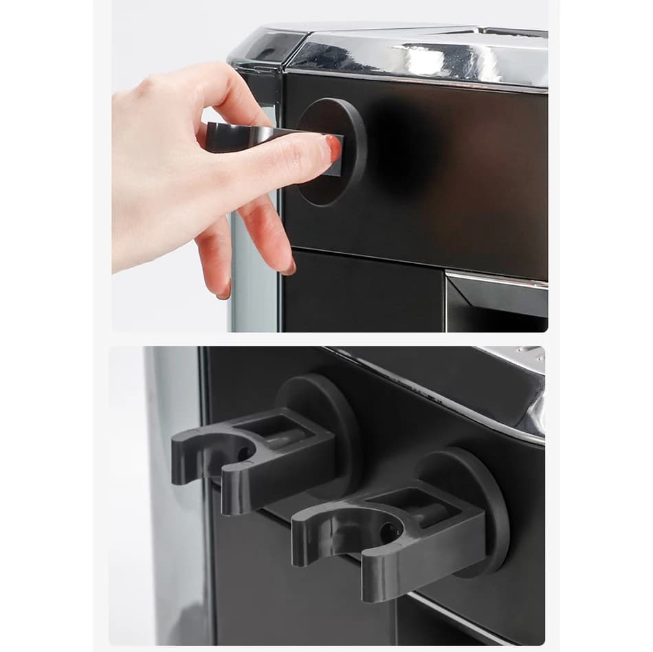 Support mural magnétique pour porte-filtre à café, porte-filtre à expresso, support mural pour tampe