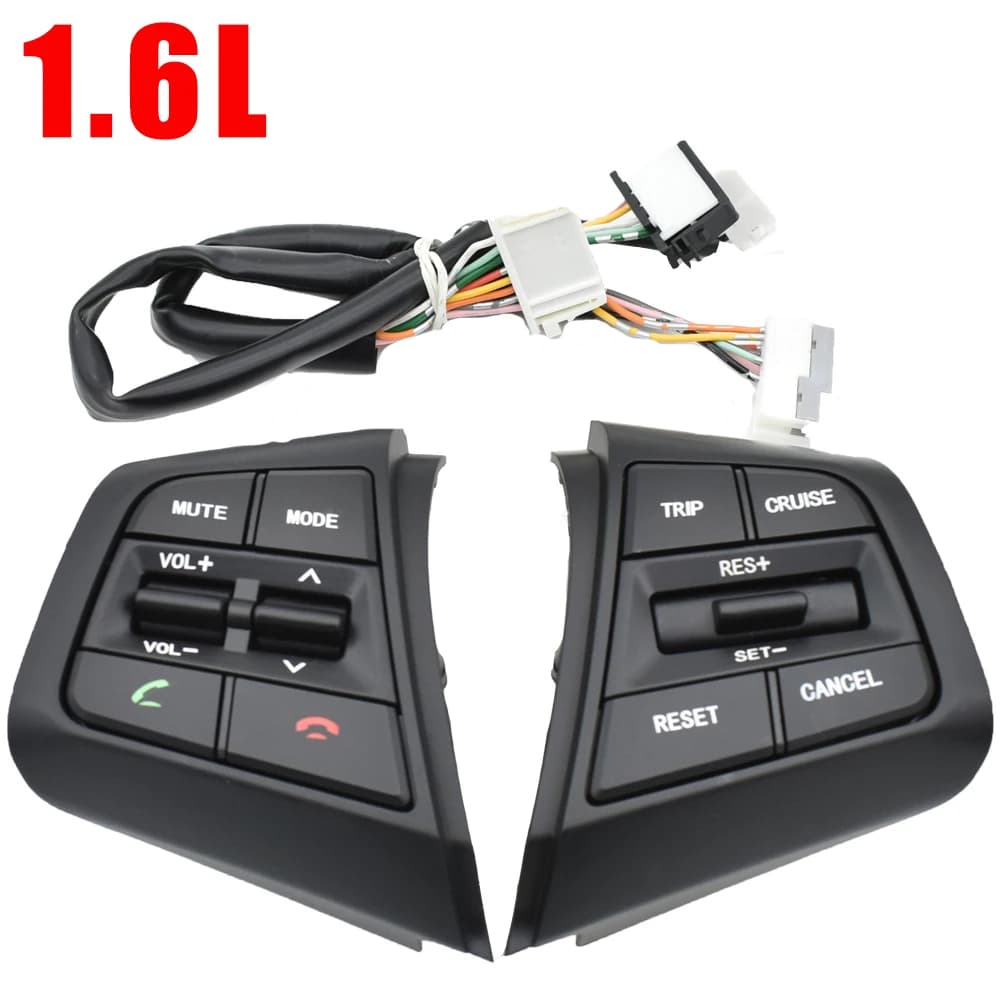 Boutons de contrôle du Volume du volant de voiture, avec câbles, pour Hyundai ix25 (Creta) 1.6L 2.0L