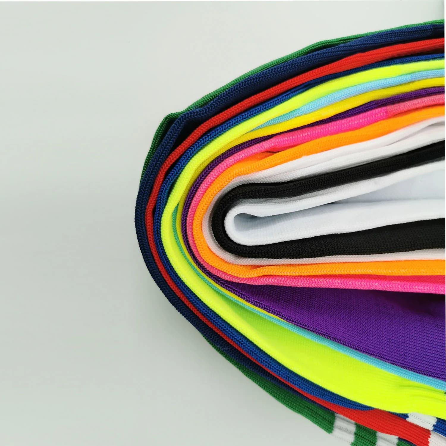 Chaussettes de Football pour enfants, bas de haute qualité, Tube Long, genou, Legging en coton, Base