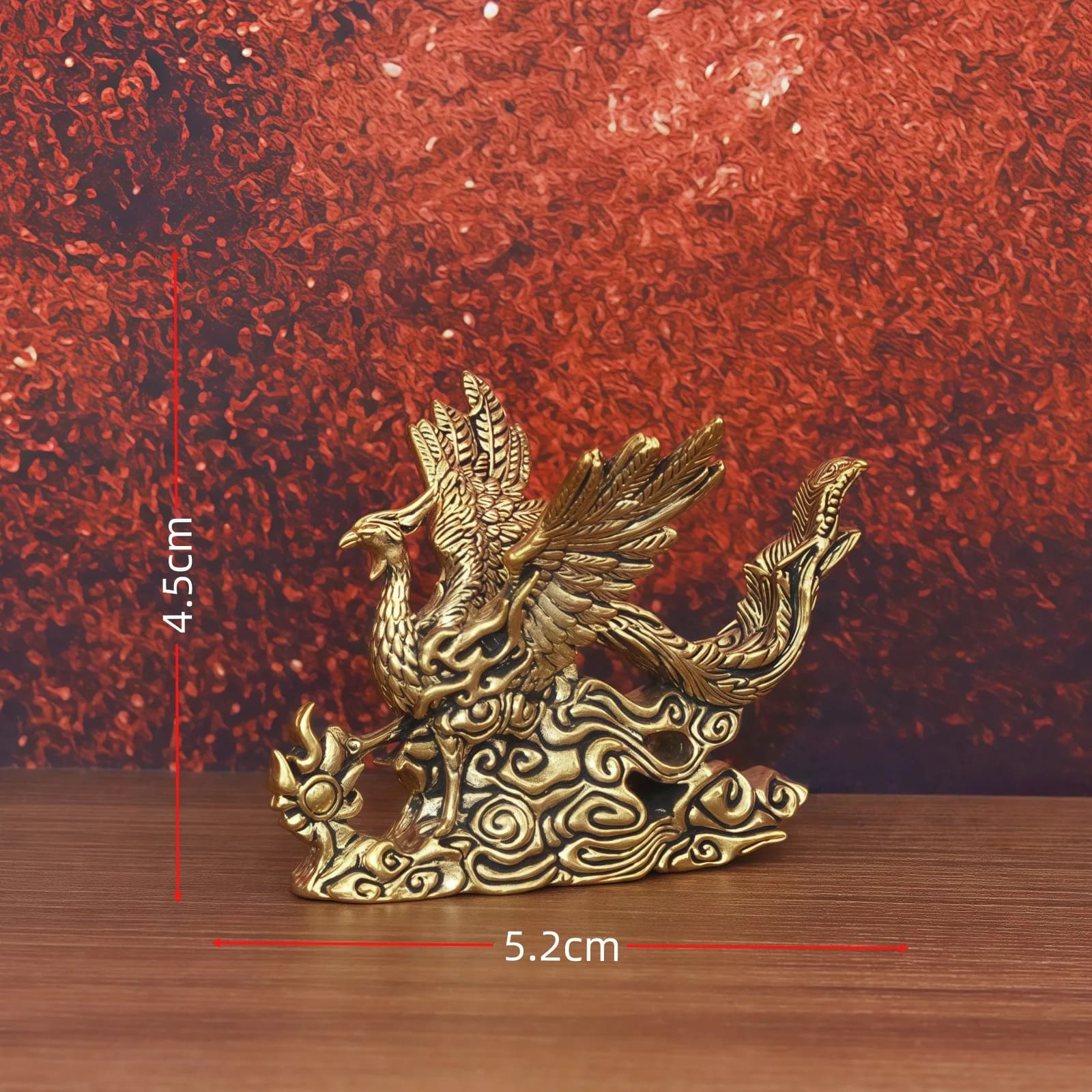 Statue de Phénix pour la Décoration Intérieure, Décoration de Salon, Figurine de Théière, Décoration