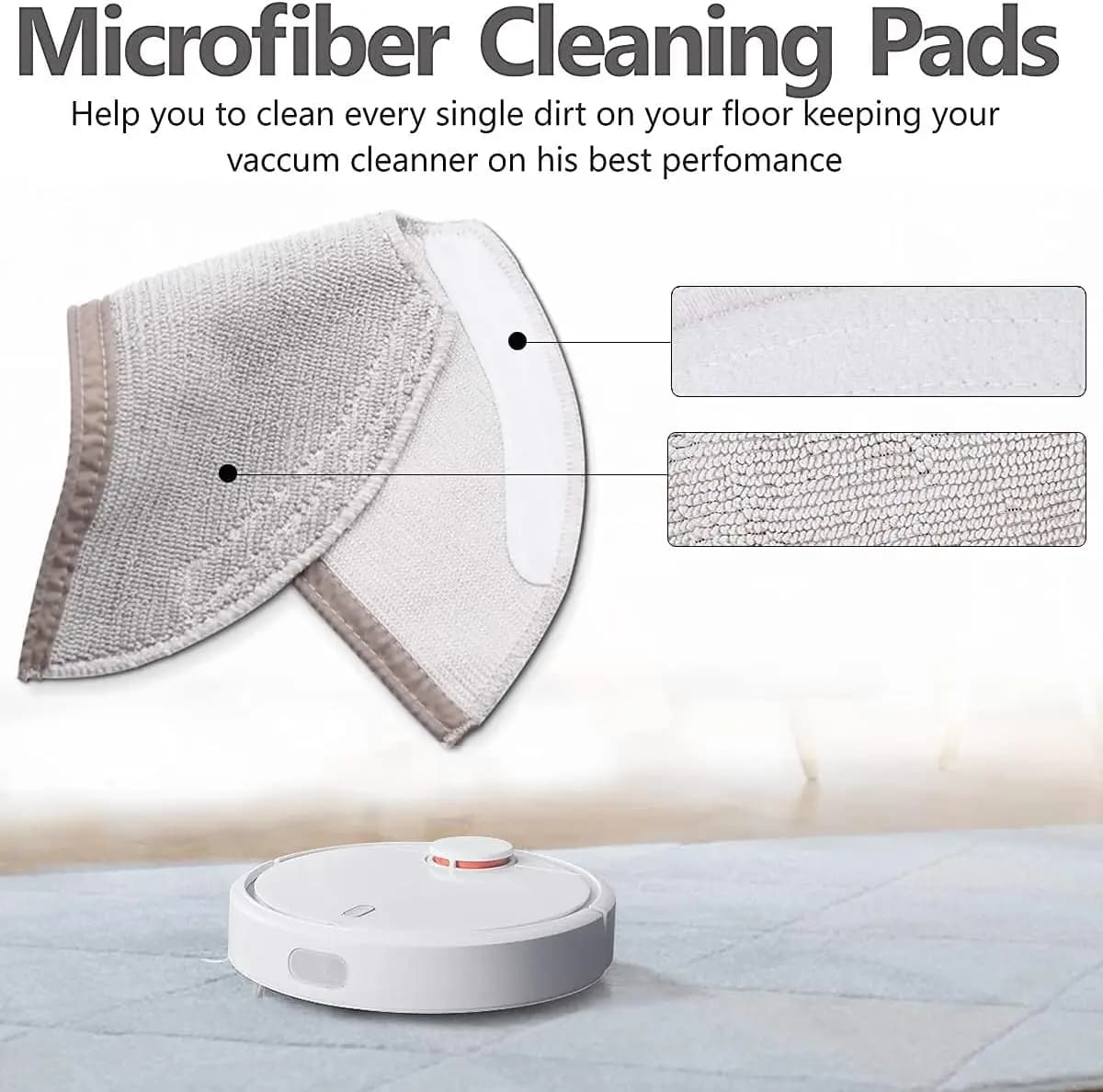 Dock de nettoyage pour aspirateur Xiaomi Roborock, couverture complète, pour modèles S5, S50, S51, S