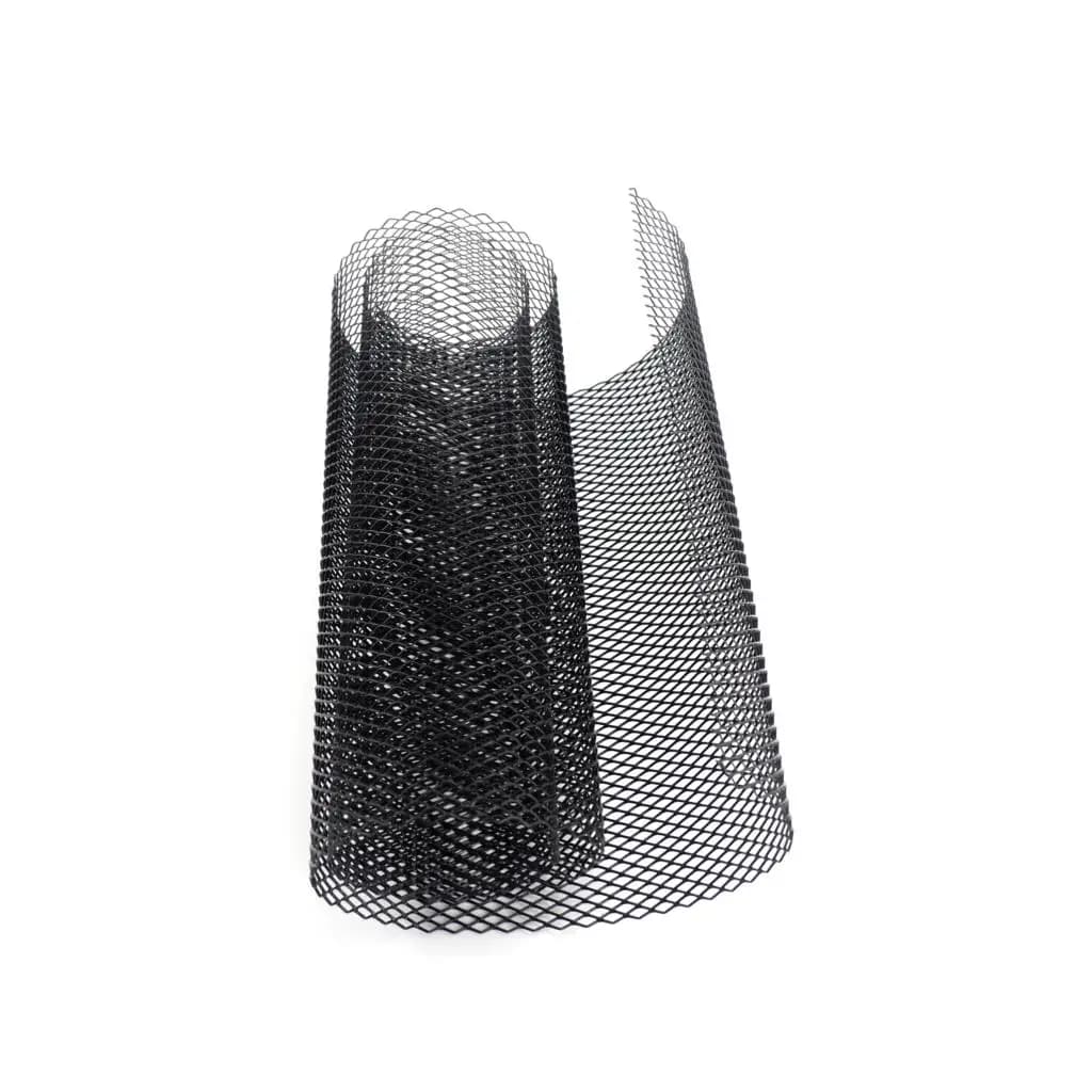 Grille de radiateur de voiture universelle en maille d'aluminium, feuille de maille modifiée pour pa
