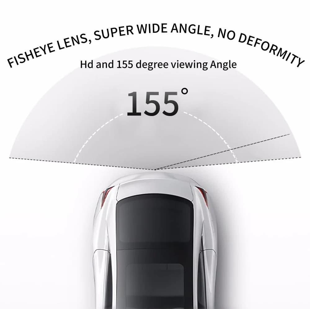 Caméra de recul de voiture à trajectoire dynamique, pour Ford Focus 2 3 Mk3 berline 2012 – 2013, inv